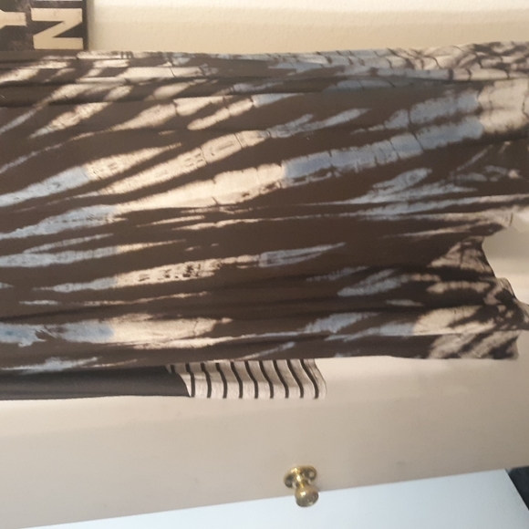 Skirt tie dye awesome multi cute long skirt for taller person I'm too short. - Picture 2 of 4